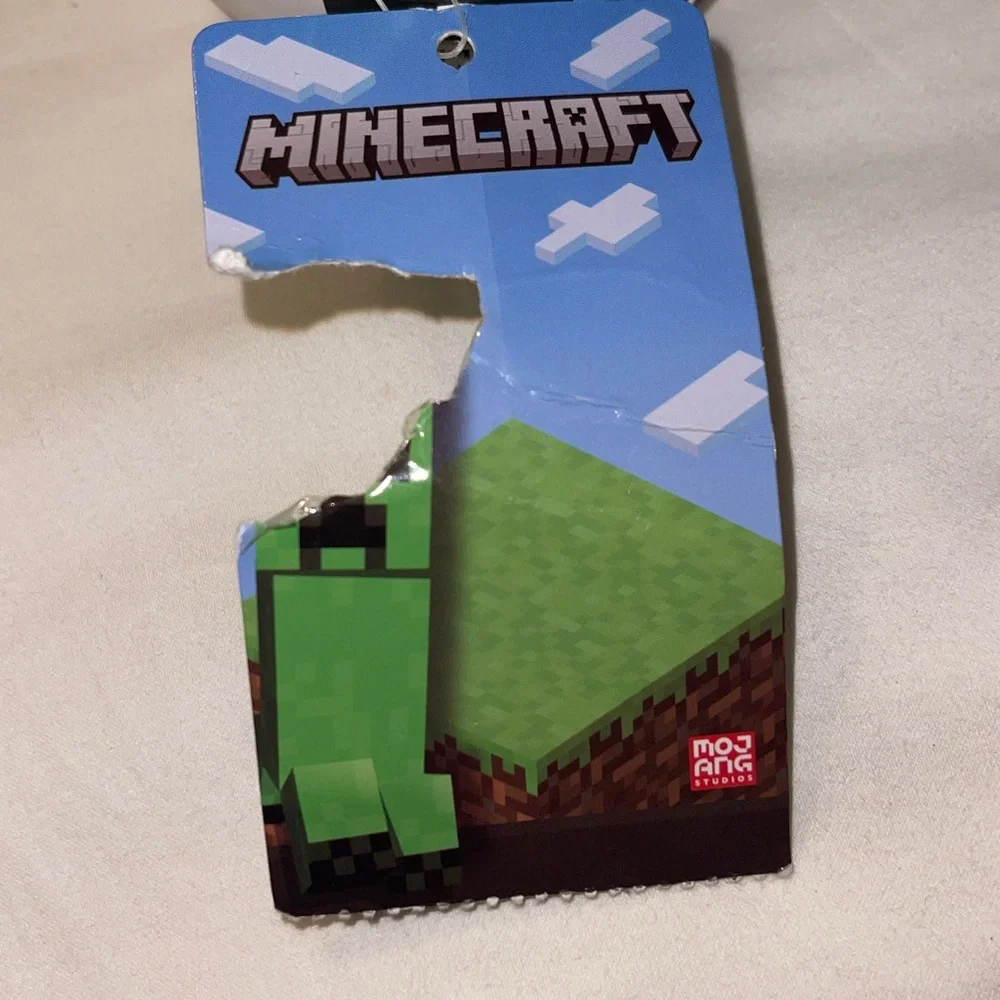 Minecraft Sneakers Game Big Kids Size 4 Slip On Shoes Black Bright Green Roblox